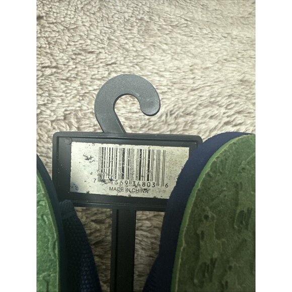 Polo Ralph Lauren Kids Shoes 10 Slide w/ Strap Slip On Sandals Blue - Picture 9 of 16